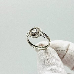 Кольцо с бриллиантом Klondike 01-01207-02-007-02-02