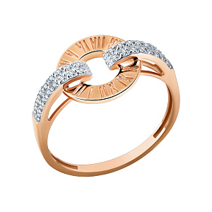 Кольцо из золота кл4243-01