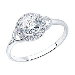 Кольцо из серебра SOKOLOV 94012742