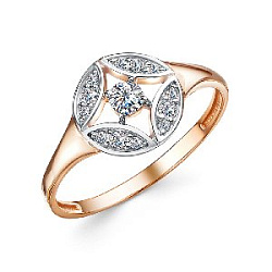 Кольцо из золота RUSGOLDART 1555307 1 1 1