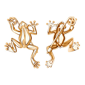 Брошь из золота САНИС 01-608332