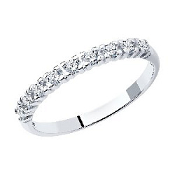 Кольцо из серебра SOKOLOV 94012743