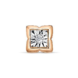 Подвеска с бриллиантом Rose Grace 14-300-103И1-3К