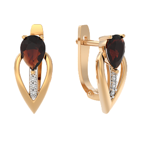 Серьги из золота АРИНА 1053602-11130-G