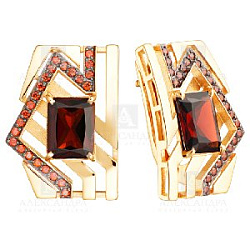 Серьги из золота кл4431а-2-01
