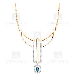 Колье из золота Александра п1266-28-01