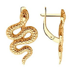 Серьги из золота SOKOLOV 51-120-02719-1