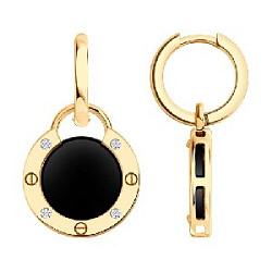 Серьги из золота SOKOLOV 51-321-02657-1