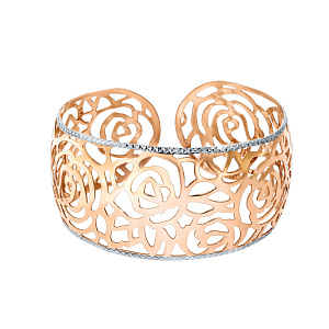 Браслет жесткий из золота Магнат А 030010