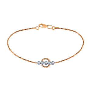 Браслет из золота Радуга Т-16250-414781К-2