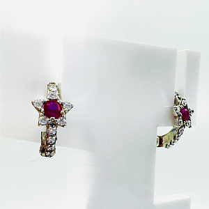 Серьги детские из серебра 624014руб