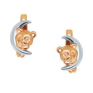 Серьги детские из золота SOKOLOV 51-120-02022-1