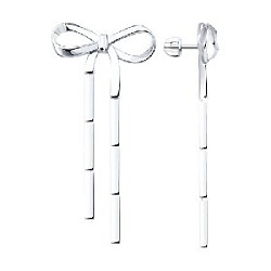 Серьги из серебра SOKOLOV 94027275
