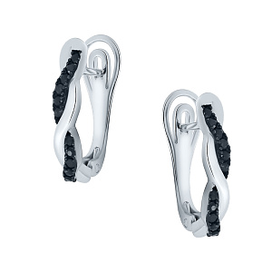 Серьги из серебра INCRUA ETL-053-E-BS
