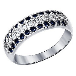 Кольцо из серебра SOKOLOV 94010064
