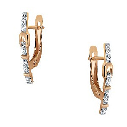 Серьги из золота RUSGOLDART 2511607 1 1 1