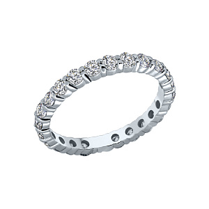 Кольцо обручальное с бриллиантом н17