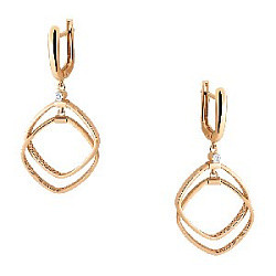 Серьги из золота BERGER 120168
