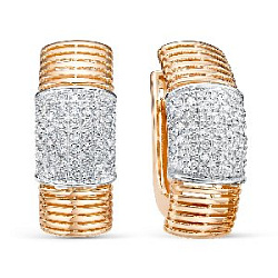 Серьги из золота BERGER 120822