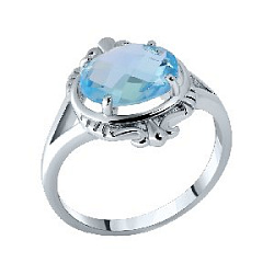 Кольцо из серебра Русский СтилЬ 42481101