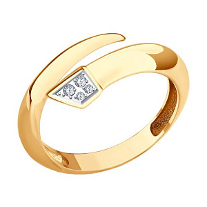 Кольцо из золота SOKOLOV 51-110-02821-1