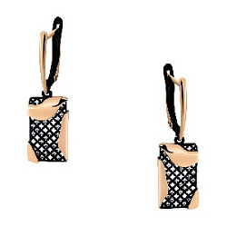 Серьги из золота RUSGOLDART п2547207