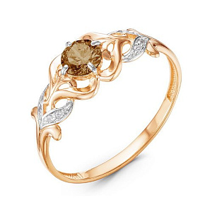 Кольцо из золота DEL'TA 314038