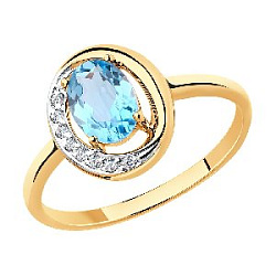 Кольцо из золота SOKOLOV 51-310-00224-1