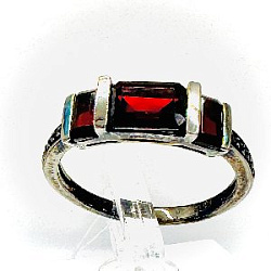 Кольцо из серебра Русский СтилЬ 42-2846-07-82-0