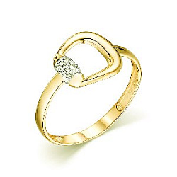 Кольцо из золота CORONA к4287л