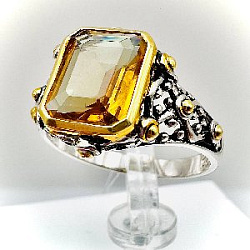 Кольцо из серебра Русский СтилЬ 34-3046-41-80-0