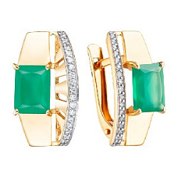 Серьги из золота кл4424а-12-01