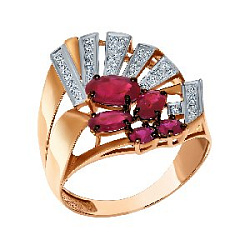 Кольцо с бриллиантом АЛЕКСАНДРА 4011813 №18 1