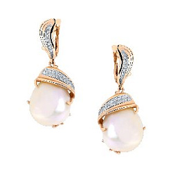 Серьги из золота CORONA с0412