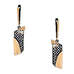 Серьги из золота RUSGOLDART п2547407