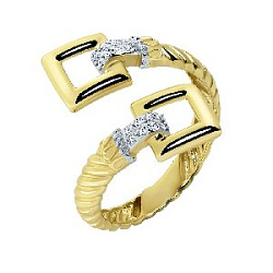 Кольцо из золота CORONA к4201л