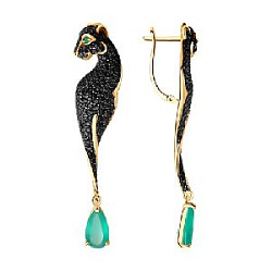 Серьги из золота SOKOLOV 726178