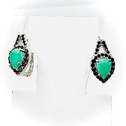 Серьги из серебра Серена-Сильвер Т6СК.774ИЗR