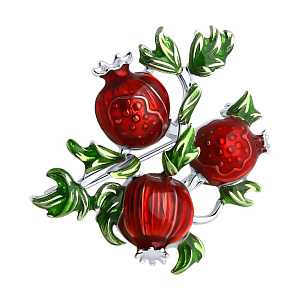 Брошь из серебра SOKOLOV 94040298