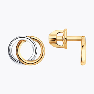 Серьги пуссеты из золота SOKOLOV 0200926