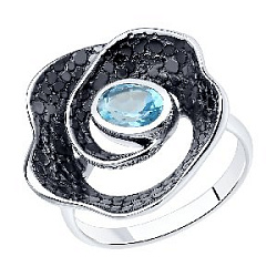 Кольцо из серебра SOKOLOV 92011945