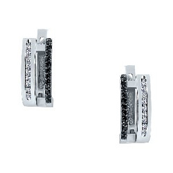 Серьги с бриллиантом ЛЕТО 594-2204