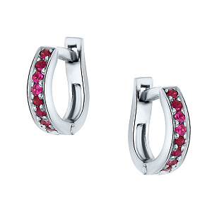 Серьги детские из серебра Хризос X6200150