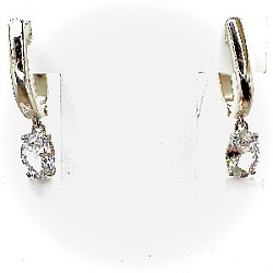 Серьги из серебра АРИНА 1057502-01210