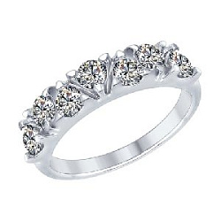 Кольцо из серебра SOKOLOV 94012356