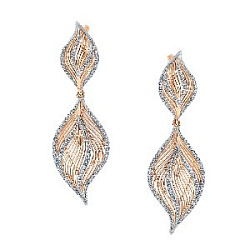 Серьги из золота Алекси 022036