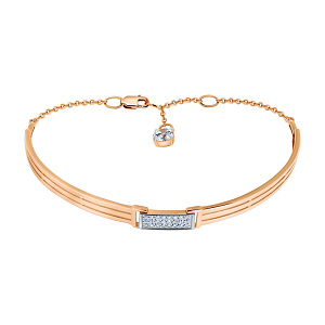 Браслет жесткий из золота DEL'TA 7706003