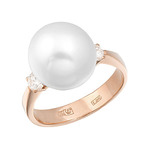 Кольцо с бриллиантом ГАЛЕРЕЯ ЭКСКЛЮЗИВА 3510125 Ж