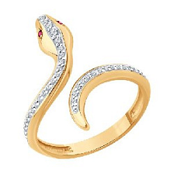 Кольцо с бриллиантом SOKOLOV 51-210-02906-1