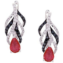 Серьги с бриллиантом E49218A0S14WB004